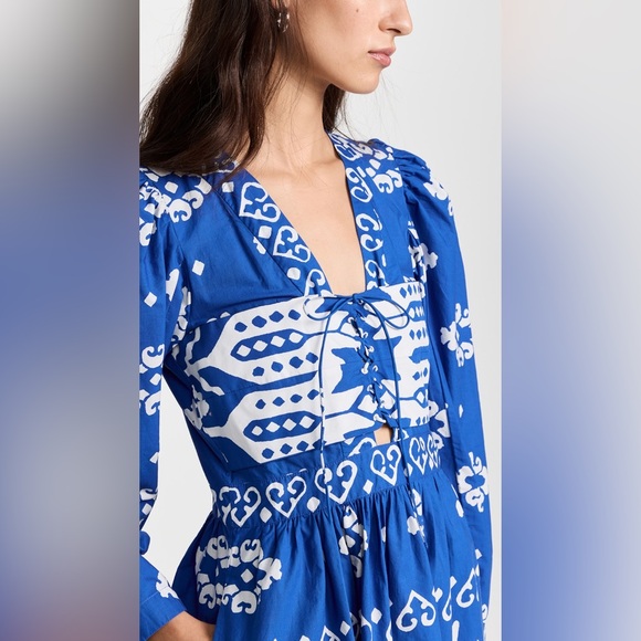 NWT Sea Sonia Print Long Sleeve Dress - Picture 5 of 7